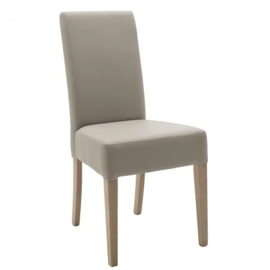 Dining table Ditta-Winslow II pakoworld set of 5 pieces rubberwood in light walnut color 180x85x75cm