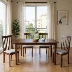 Mabor-Houston pakoworld extendable dining table, walnut wood, 120-150x80x73.8cm Mabor-Houston pakoworld extendable dining table, walnut wood, 120-150x80x73.8cm