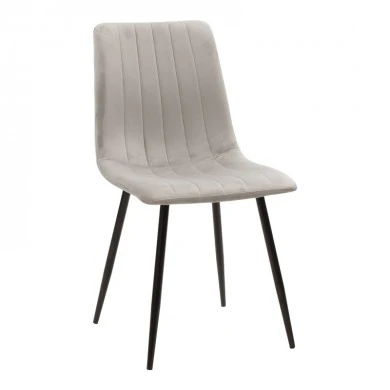 Dining table Natali-Noor pakoworld set of 3 pcs MDF white-grey-natural legs 80x80x76cm