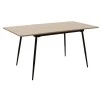 Dining table Shazam-Tania pakoworld 7pcs polymorphic-opening MDF sonoma-beige 120-160x80x76cm