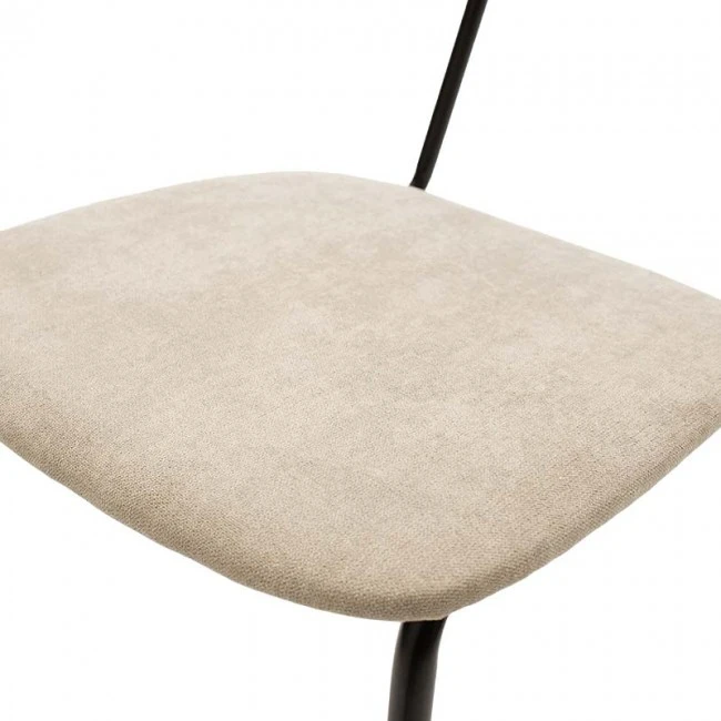 Dining table Shazam-Tania pakoworld 7pcs polymorphic-opening MDF sonoma-beige 120-160x80x76cm