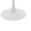 Balou pakoworld table mdf in white with marble look D80x73cm