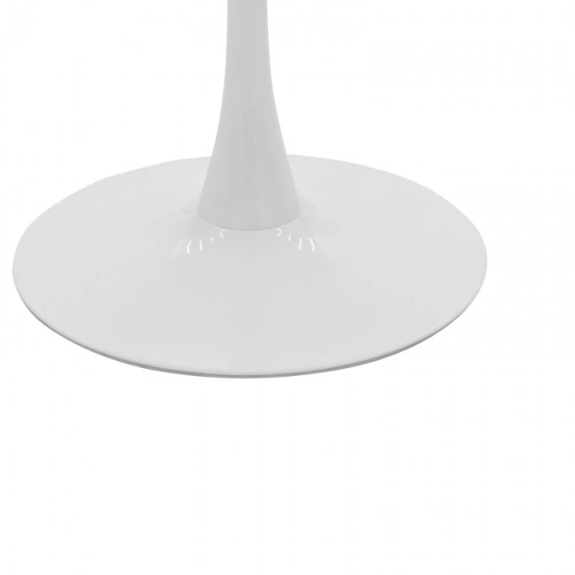 Balou pakoworld table mdf in white with marble look D80x73cm