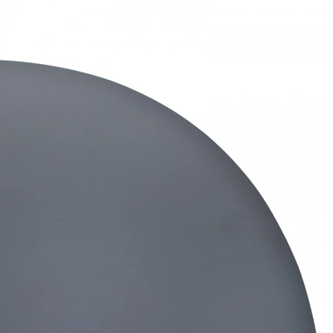 Canicule table pakoworld solid acacia wood in black shade D120x79cm