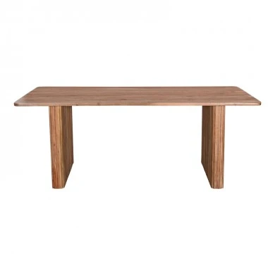 Τable Casi pakoworld solid acacia wood in natural color 200x100x76cm