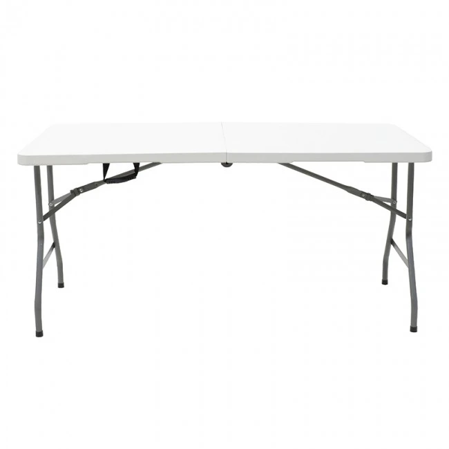 Rodeo pakoworld catering table folding-suitcase white 240x76x74cm