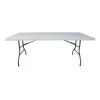 Catering-conference table Aprilia pakoworld white one-piece surface 198x90x74cm