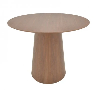 Donda pakoworld table mdf walnut D100x76cm