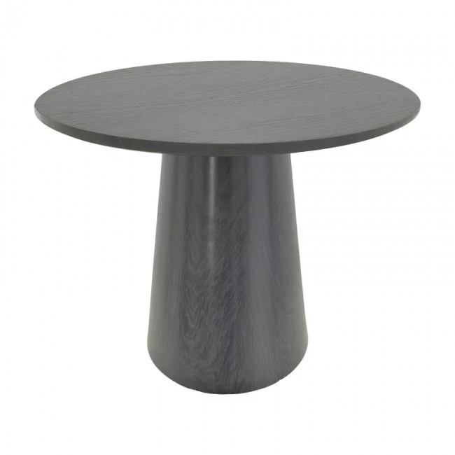 Donda pakoworld table mdf black D100x76cm