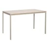 Faragio pakoworld metal table in grey- beige shade 120x75x75cm