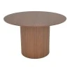 Karulo pakoworld table mdf in walnut shade Φ120x76cm
