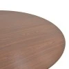 Karulo pakoworld table mdf in walnut shade Φ120x76cm