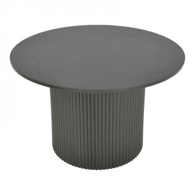 Karulo pakoworld table mdf in black shade Φ120x76cm