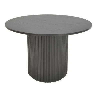 Karulo pakoworld table mdf in black shade Φ120x76cm