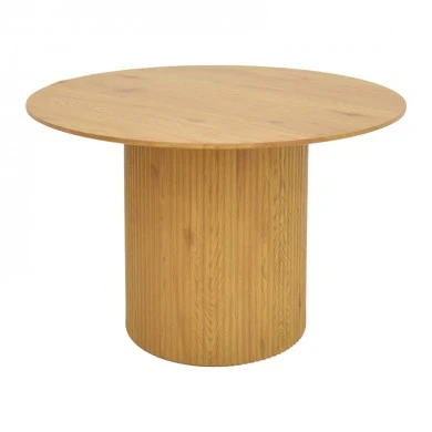 Karulo pakoworld table mdf in sonoma shade Φ120x76cm