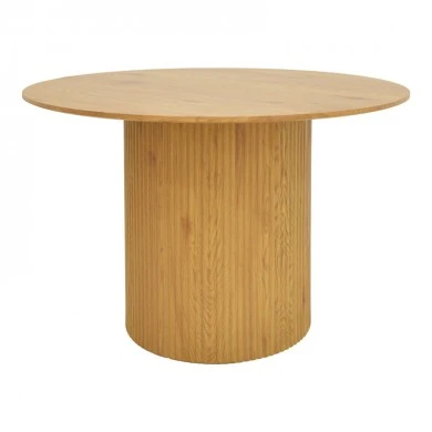 Karulo pakoworld table mdf in sonoma shade Φ120x76cm