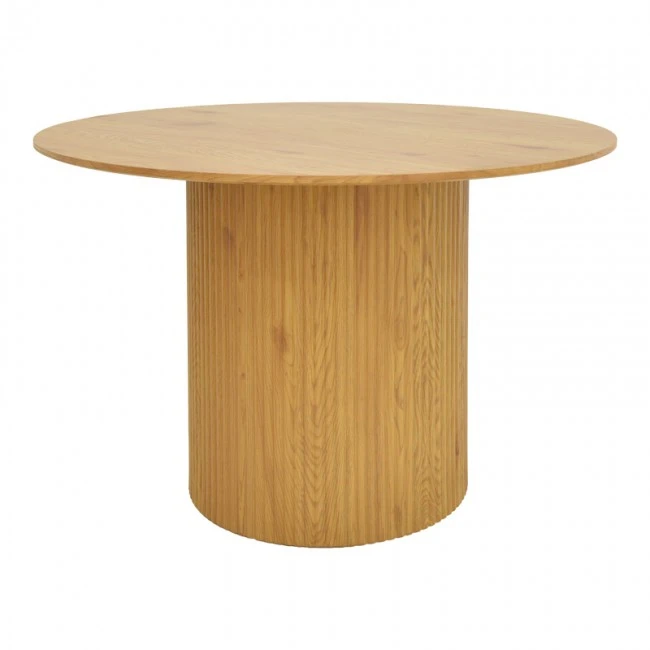 Karulo pakoworld table mdf in sonoma shade Φ120x76cm