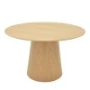 Table Kayano pakoworld natural color mdf D120x72cm