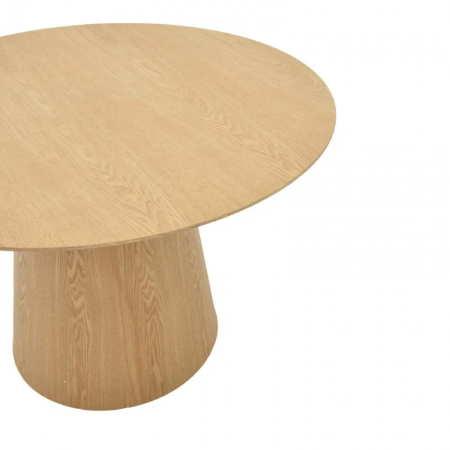 Table Kayano pakoworld natural color mdf D120x72cm