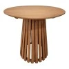 Kenda I pakoworld mindi wood table in natural shade D80x75cm
