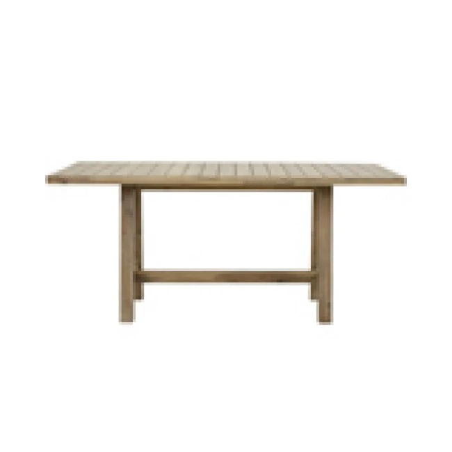 Table Malibu pakoworld acacia wood in natural color 160x90x75cm