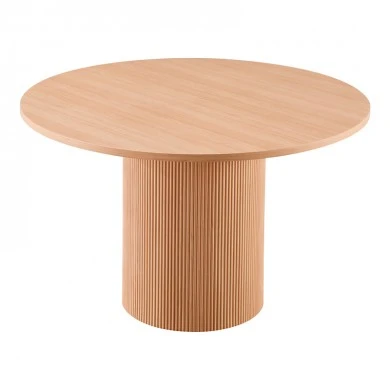 Kitchen table Mesa pakoworld MDF in Oak color D120x75cm