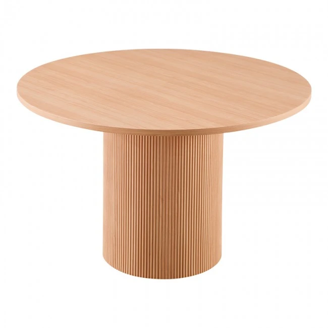 Kitchen table Mesa pakoworld MDF in Oak color D120x75cm
