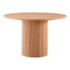 Kitchen table Mesa pakoworld MDF in Oak color D120x75cm
