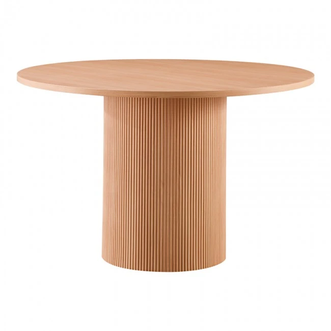 Kitchen table Mesa pakoworld MDF in Oak color D120x75cm
