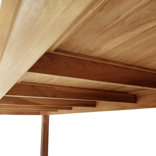 Table Pablo pakoworld teak wood in natural shade 300x100x76cm