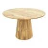 Rahma I table pakoworld solid mango wood 3cm in natural shade D120x77cm