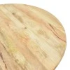 Rahma I table pakoworld solid mango wood 3cm in natural shade D120x77cm