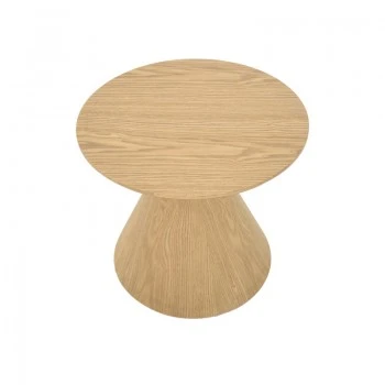 Donda pakoworld coffee table mdf-metal in sonoma shade D80x40cm