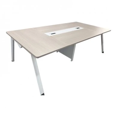 Conference table Armadi pakoworld in gray-white shade 240x120x75cm