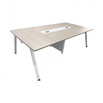 Conference table Armadi pakoworld in sonoma-white shade 200x120x75cm