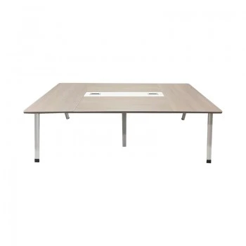 Conference table Armadi pakoworld in sonoma-white shade 200x120x75cm
