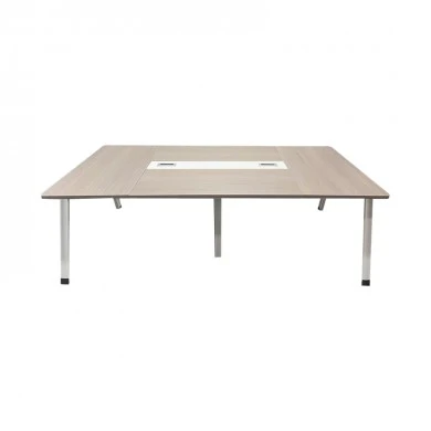 Conference table Armadi pakoworld in sonoma-white shade 200x120x75cm