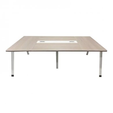 Conference table Armadi pakoworld in gray-white shade 240x120x75cm