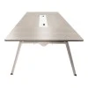 Conference table Armadi pakoworld in gray-white shade 240x120x75cm