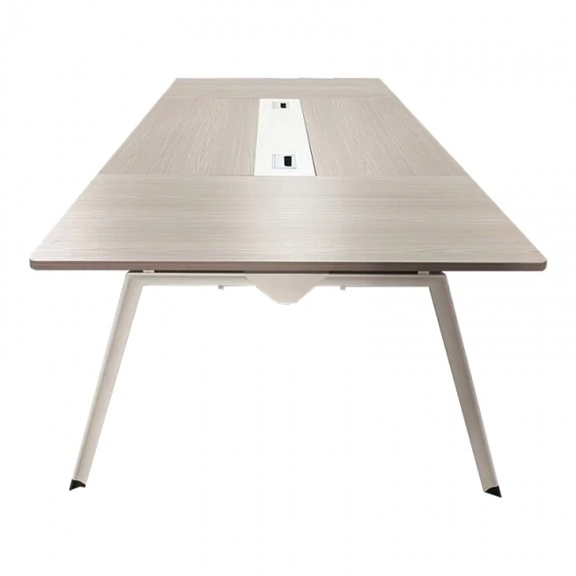 Conference table Armadi pakoworld in gray-white shade 240x120x75cm