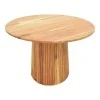 Tully table pakoworld solid acacia wood in natural shade D120x75cm
