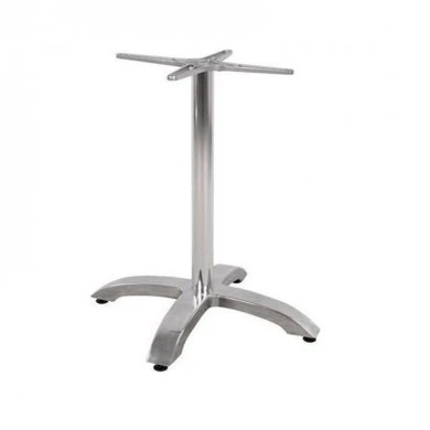 Table bar base medium height Greet pakoworld alouminium three-night 59x59x72cm