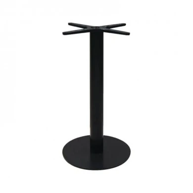 Stada pakoworld metal bar table base in black shade D40x108cm