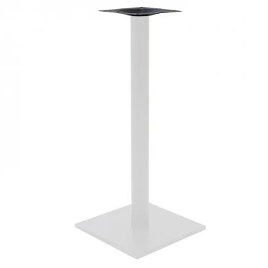 Table base bar Staid  pakoworld metal white-black 40x40x94cm