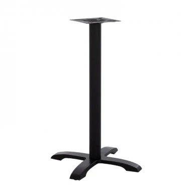 Steko pakoworld metal bar  table base in black shade 48x48x94cm