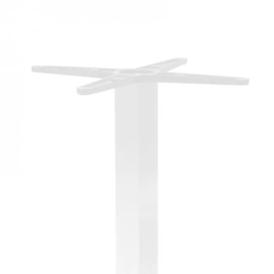 Table base bar Stofan pakowolrd metal white-black 45x45x108cm