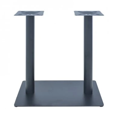 Givosa pakoworld metal bar table base in black shade 70x40x108cm