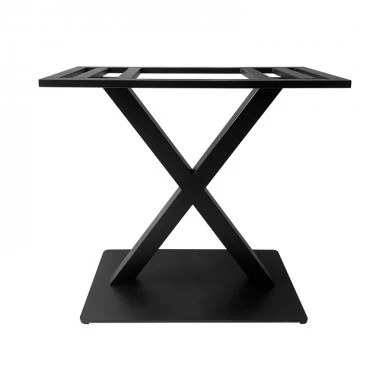 Table base Heat pakoworld metal black 70x40x72cm