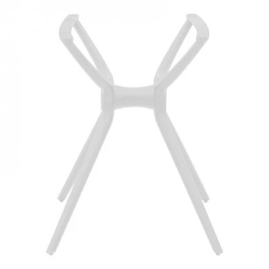 Table bash Herno pakoworld white pp 60x61x73cm