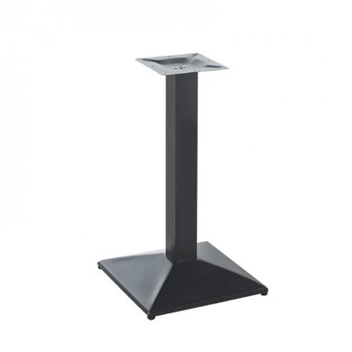 Ova pakoworld metal table base in black shade 40x40x72cm